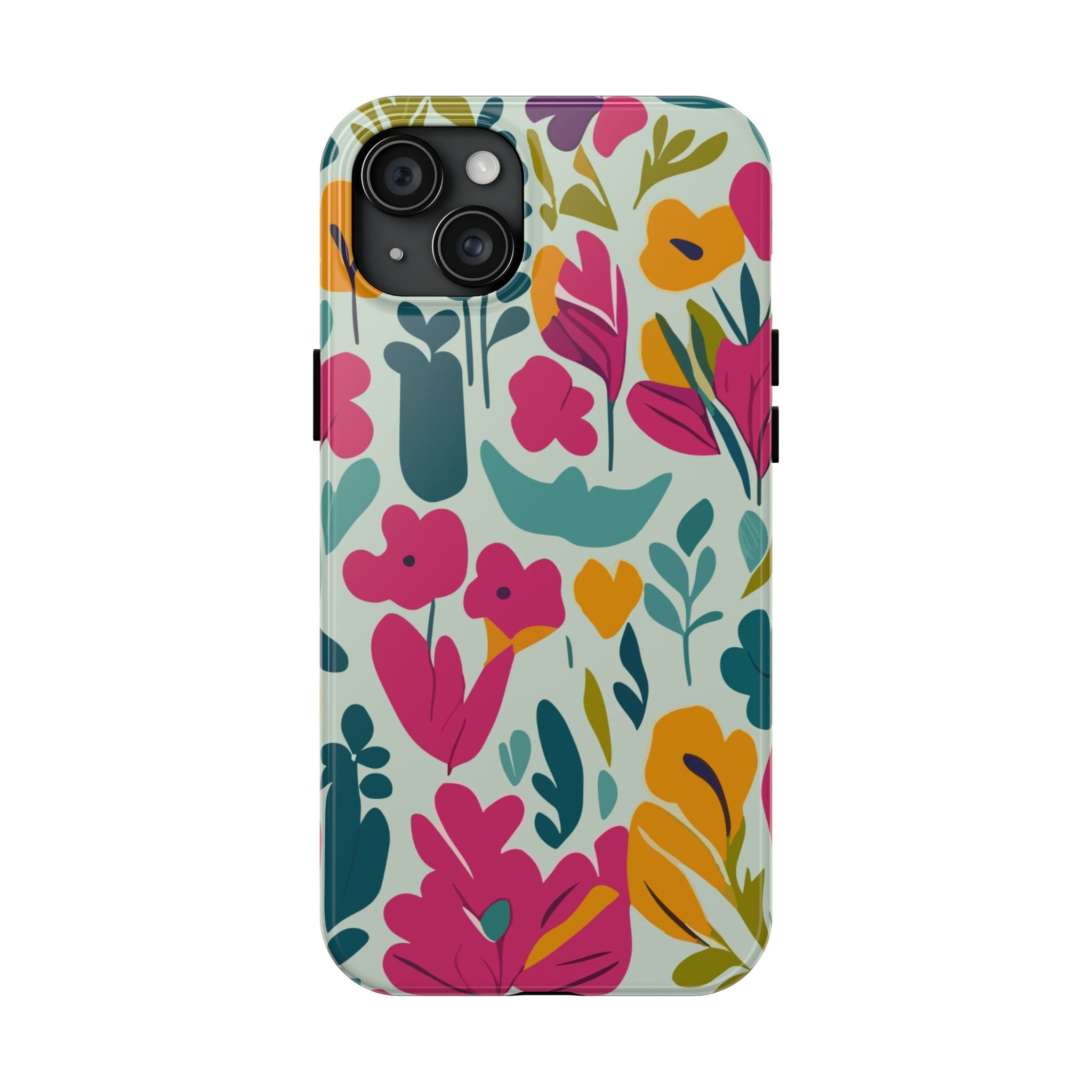 Floral Splash Tough Phone Case