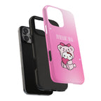 Dynamic Duo Part 1 Pink Bear Tough Phone Case