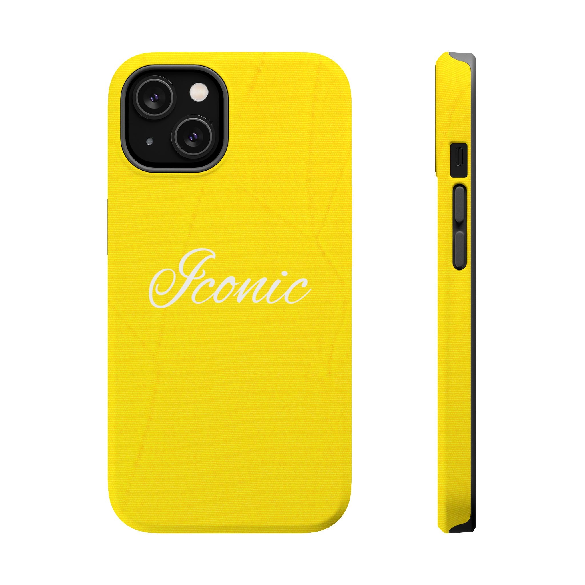 Glossy Iconic Yellow Magnetic Phone Case