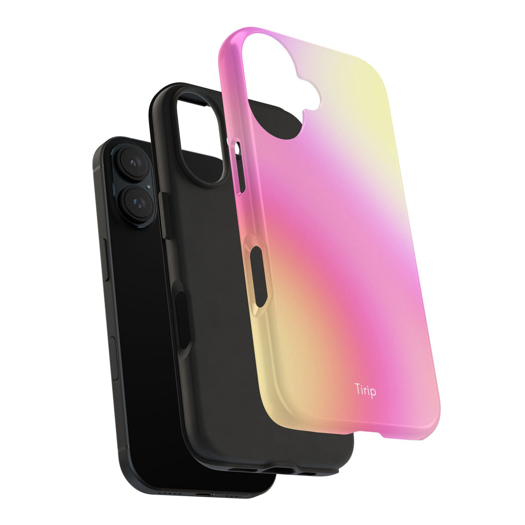 Pink & Yellow Gradient Tough Phone Case