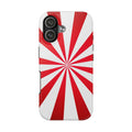 Red Burst Tough Phone Case