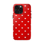 I’m Yours Red Heart Pattern Tough Phone Case