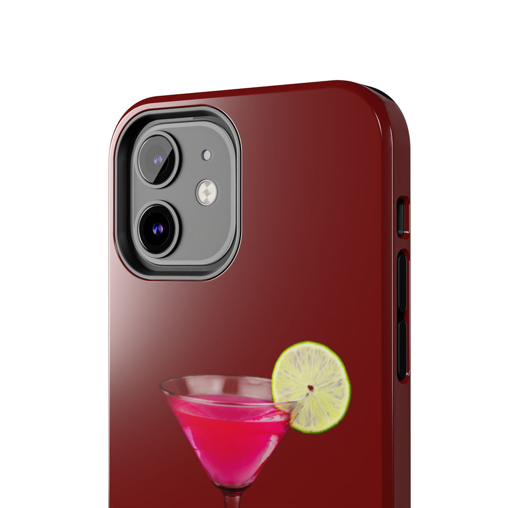 Pink Cocktail Tough Phone Case