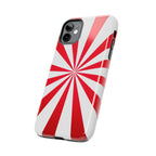 Red Burst Tough Phone Case