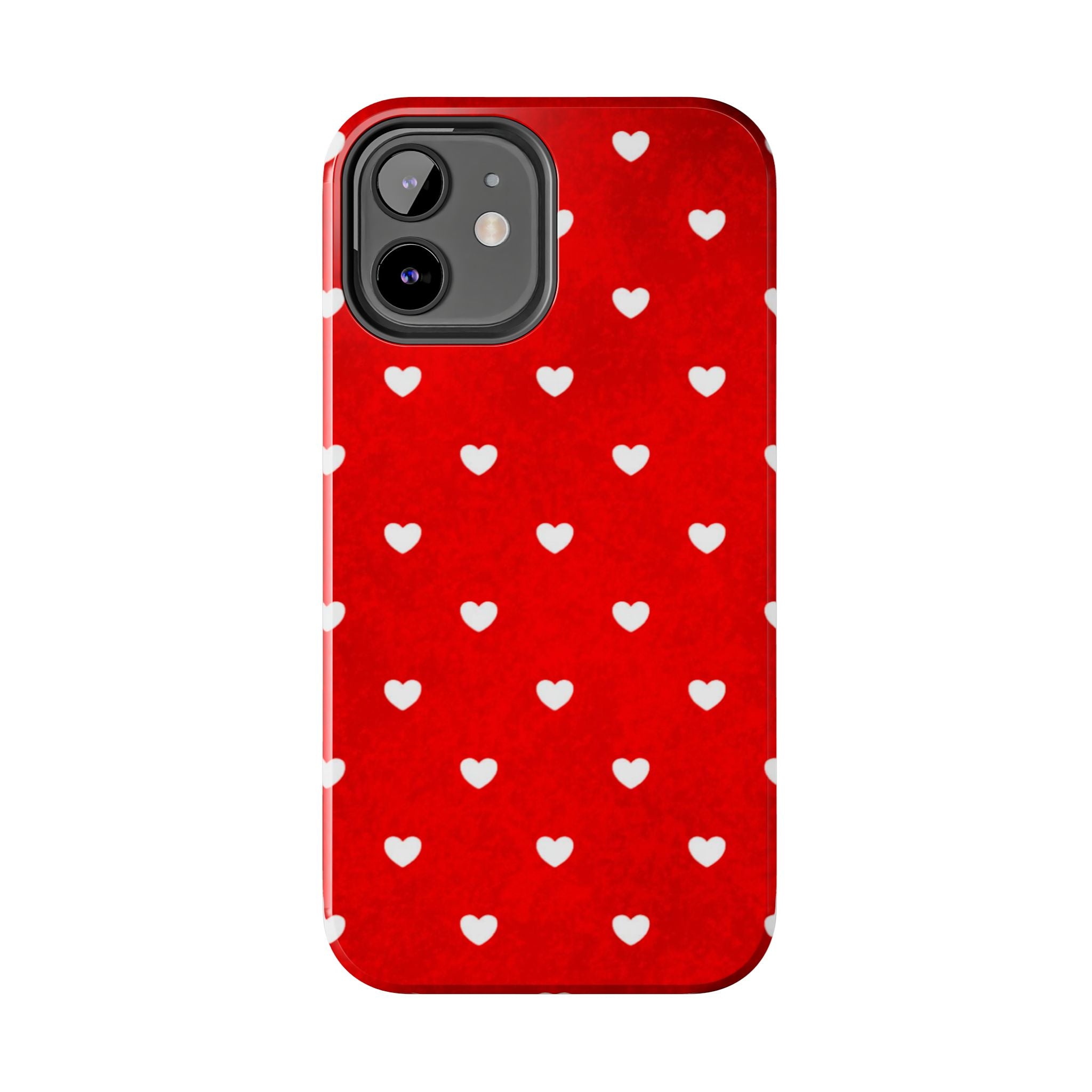 I’m Yours Red Heart Pattern Tough Phone Case
