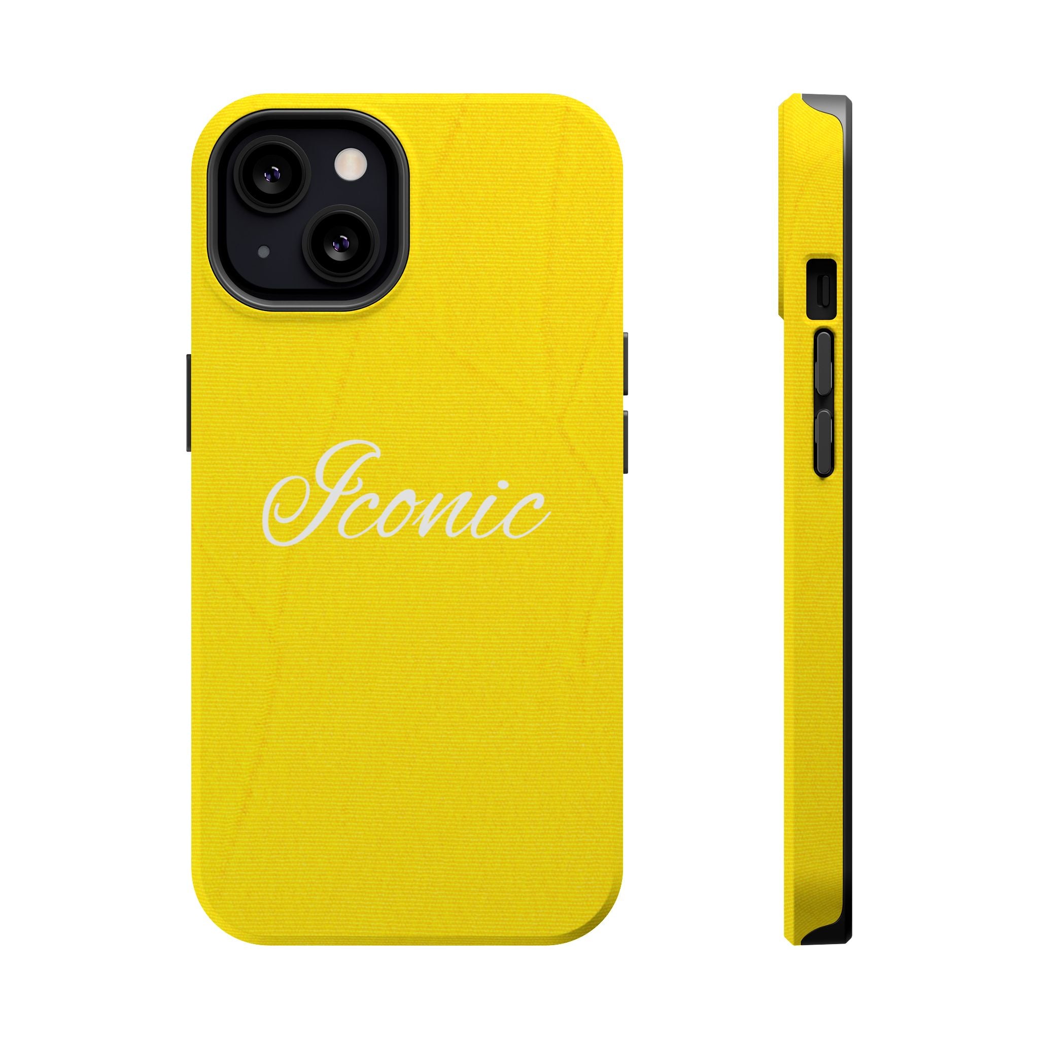 Glossy Iconic Yellow Magnetic Phone Case