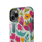 Floral Splash Tough Phone Case
