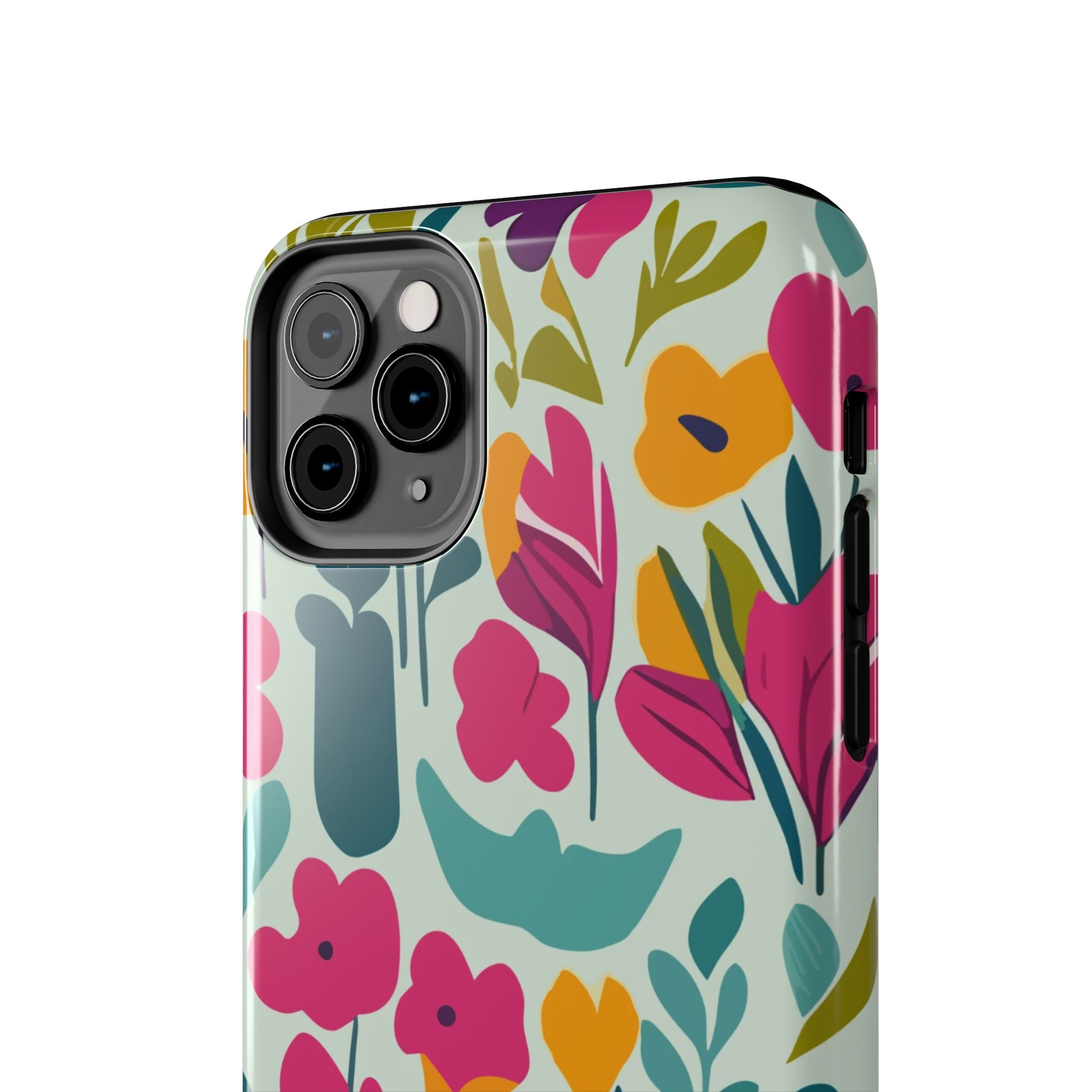 Floral Splash Tough Phone Case