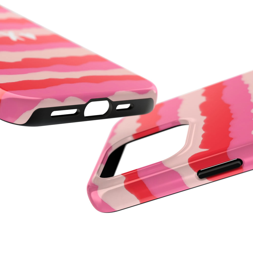 XOXO Stripe Tough Phone Case