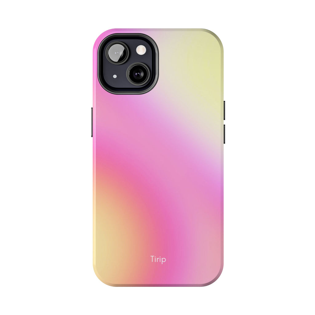 Pink & Yellow Gradient Tough Phone Case