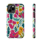 Floral Splash Tough Phone Case