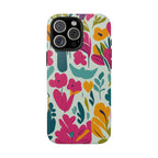 Floral Splash Tough Phone Case