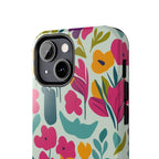 Floral Splash Tough Phone Case
