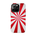 Red Burst Tough Phone Case