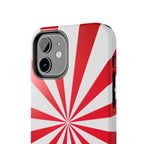 Red Burst Tough Phone Case