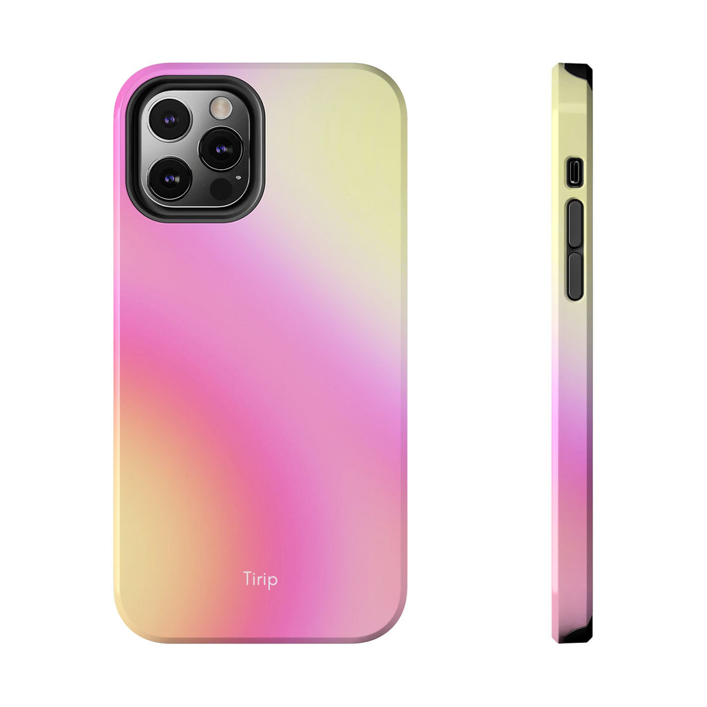 Pink & Yellow Gradient Tough Phone Case