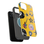 Yellow Music Icons MagSafe Phone Case