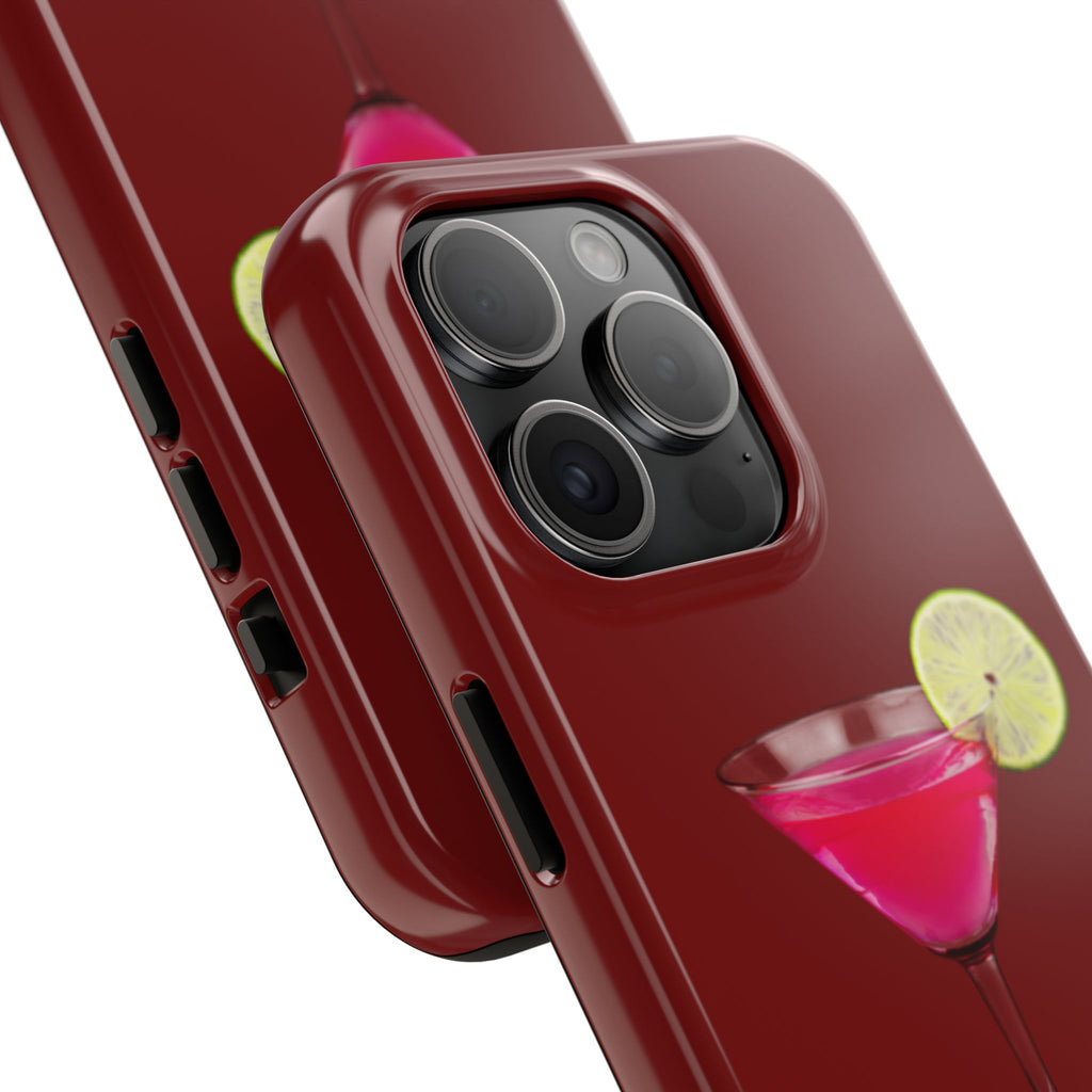 Pink Cocktail Tough Phone Case
