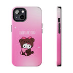 Brown 'Dynamic Duo' Part 2 Cute Bear Tough Phone Case