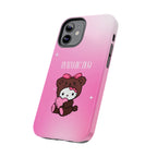 Brown 'Dynamic Duo' Part 2 Cute Bear Tough Phone Case