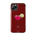 Pink Cocktail Tough Phone Case