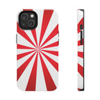 Red Burst Tough Phone Case