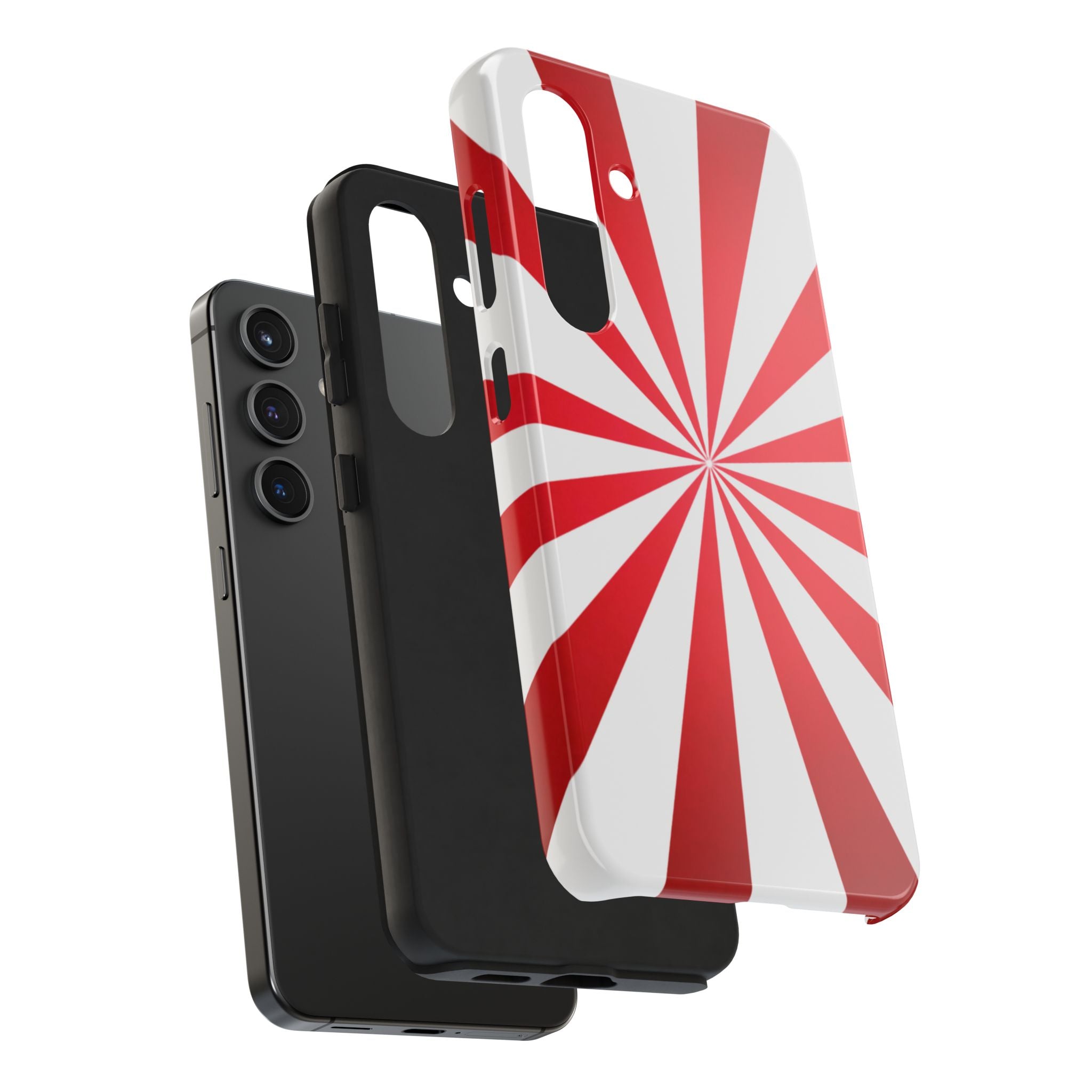 Red Burst Tough Phone Case
