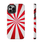 Red Burst Tough Phone Case