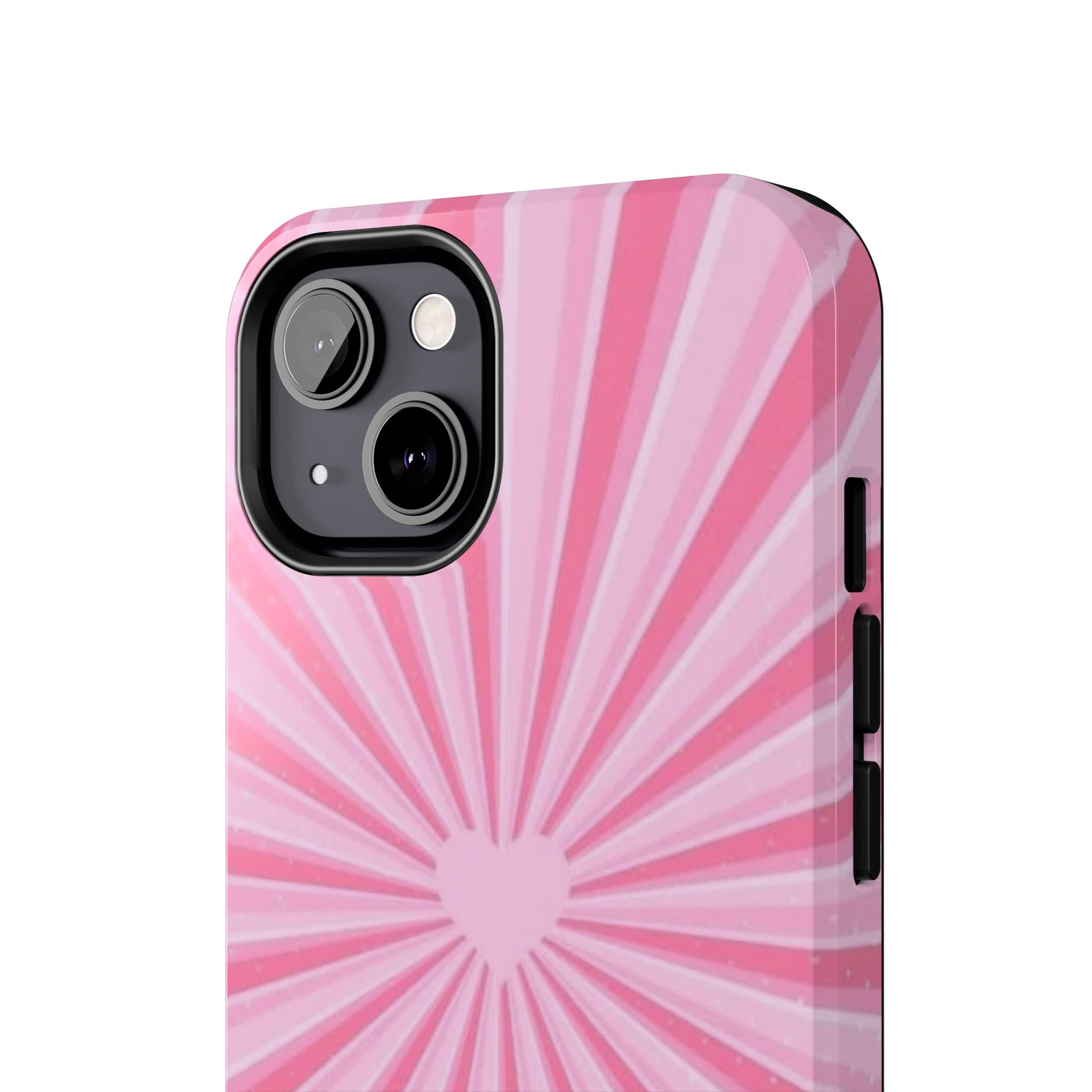 Pink Heartburst Tough Phone Case