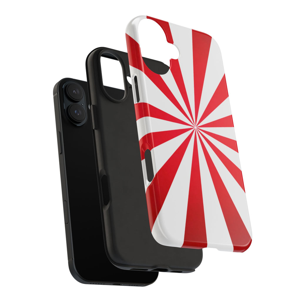 Red Burst Tough Phone Case
