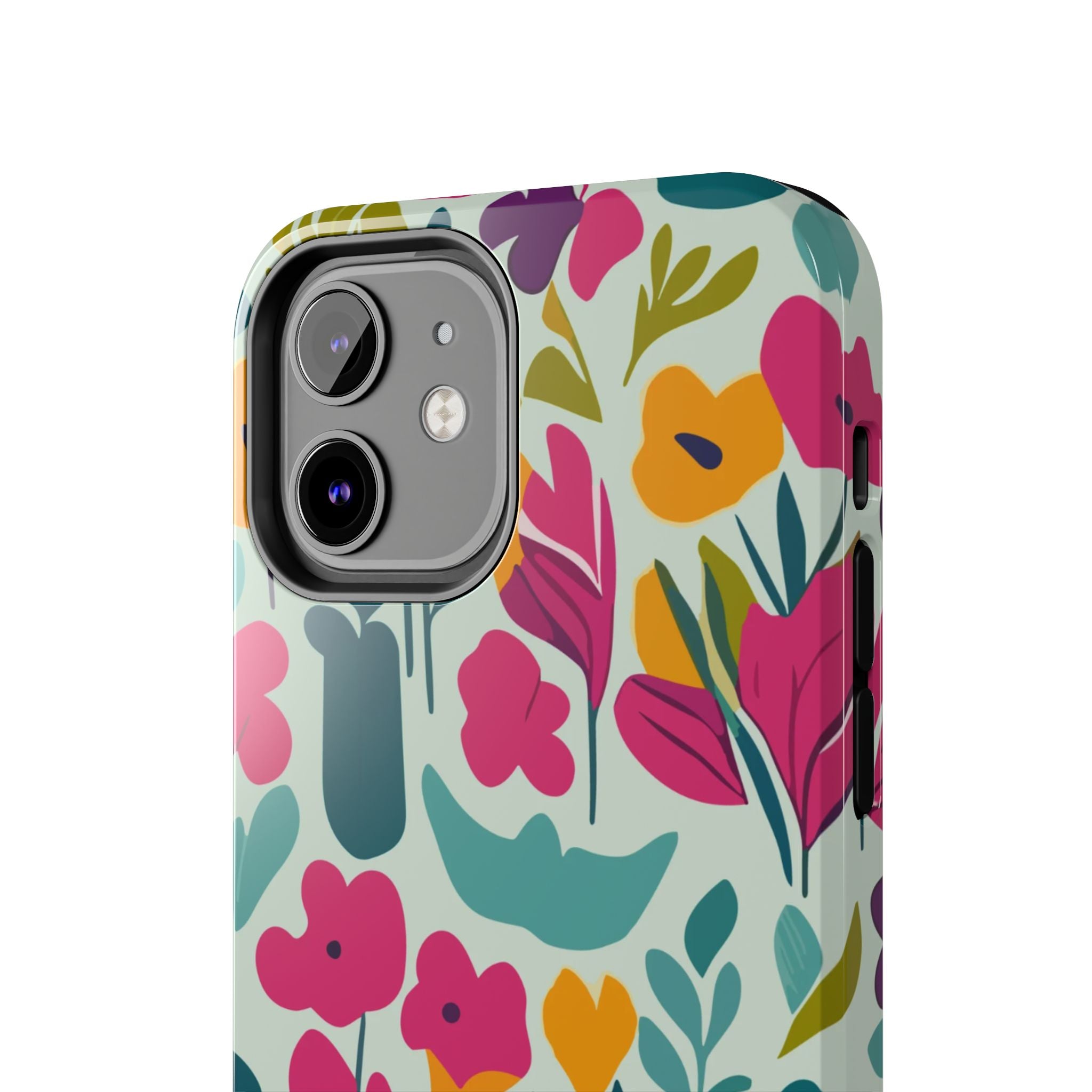 Floral Splash Tough Phone Case