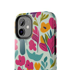 Floral Splash Tough Phone Case