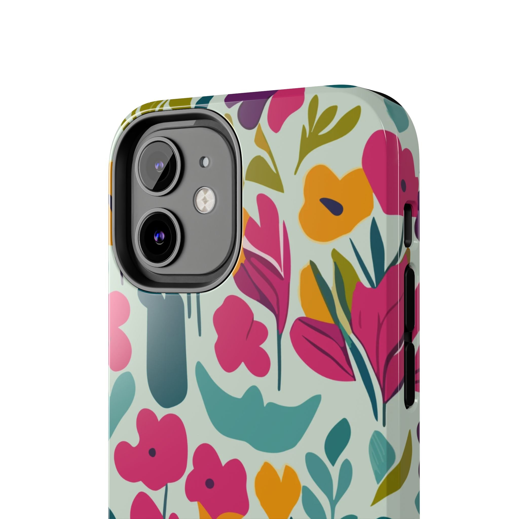 Floral Splash Tough Phone Case