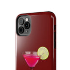 Pink Cocktail Tough Phone Case