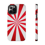 Red Burst Tough Phone Case