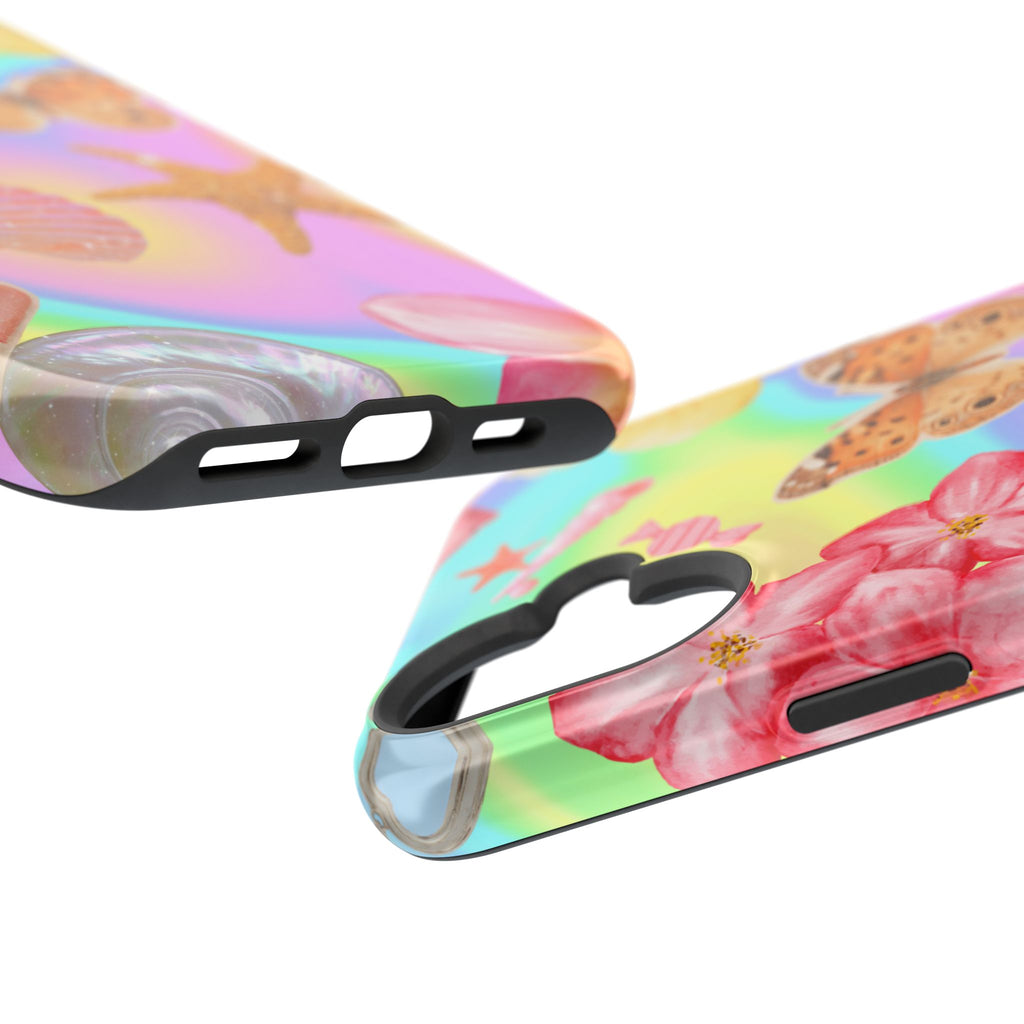 Tropical Seashell Magnetic Impact Resistant Phone Case