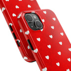 I’m Yours Red Heart Pattern Tough Phone Case