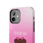 Brown 'Dynamic Duo' Part 2 Cute Bear Tough Phone Case