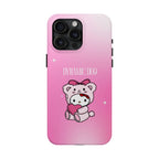 Dynamic Duo Part 1 Pink Bear Tough Phone Case