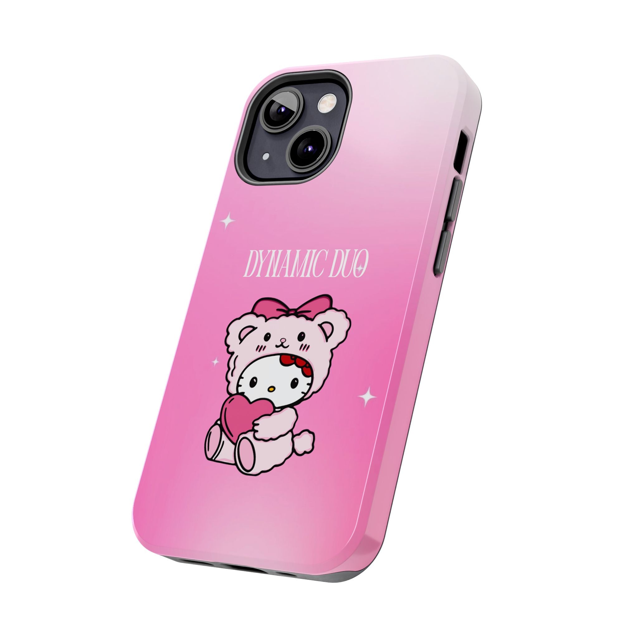 Dynamic Duo Part 1 Pink Bear Tough Phone Case