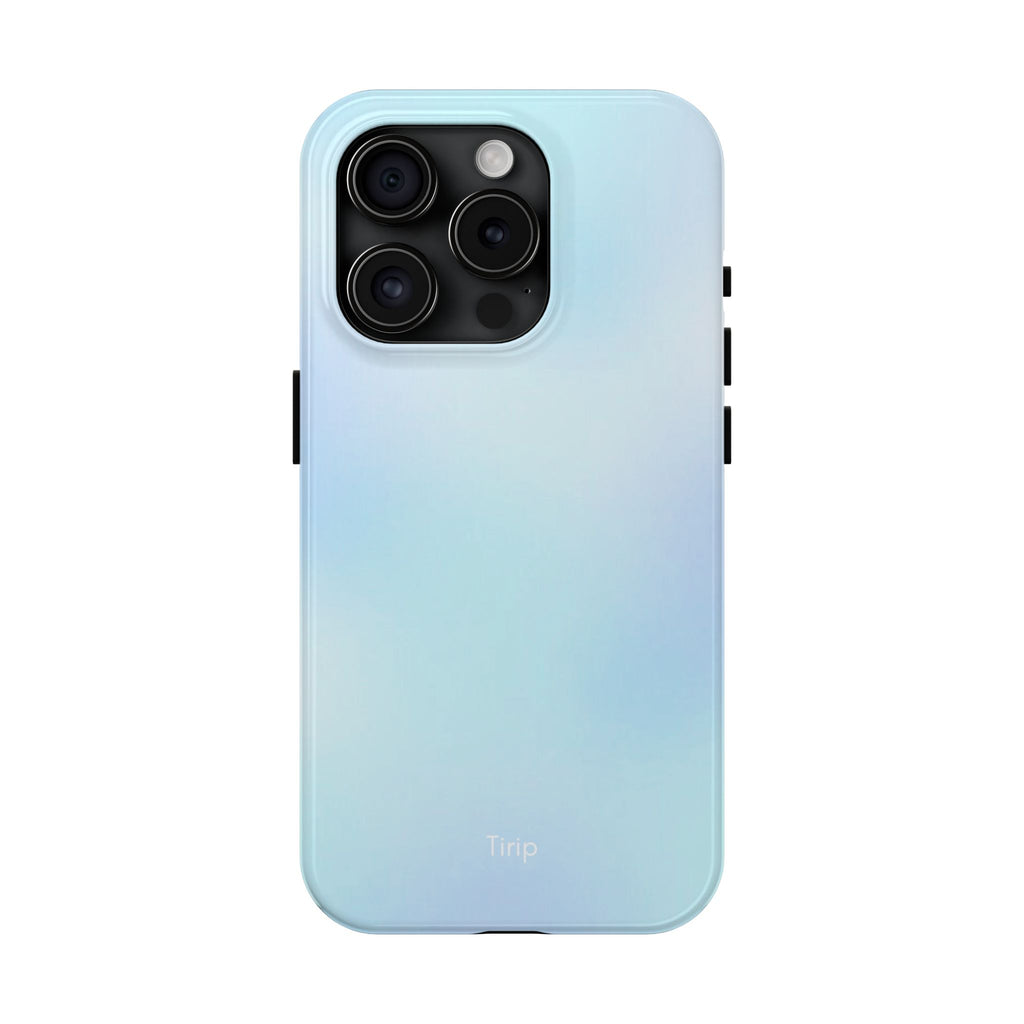 Iridescent Blue Tough Phone Case