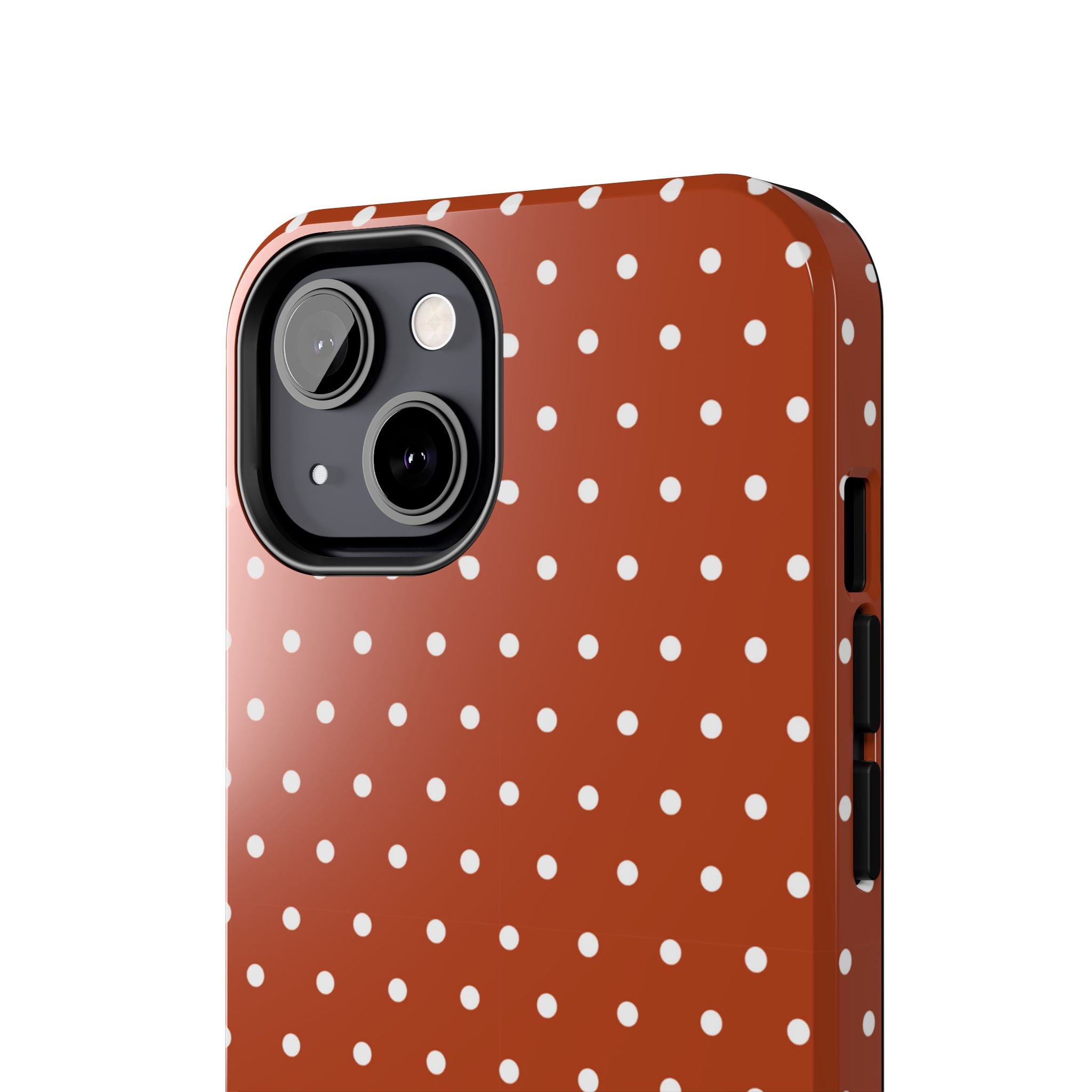 Brown Polka Dot Tough Phone Case