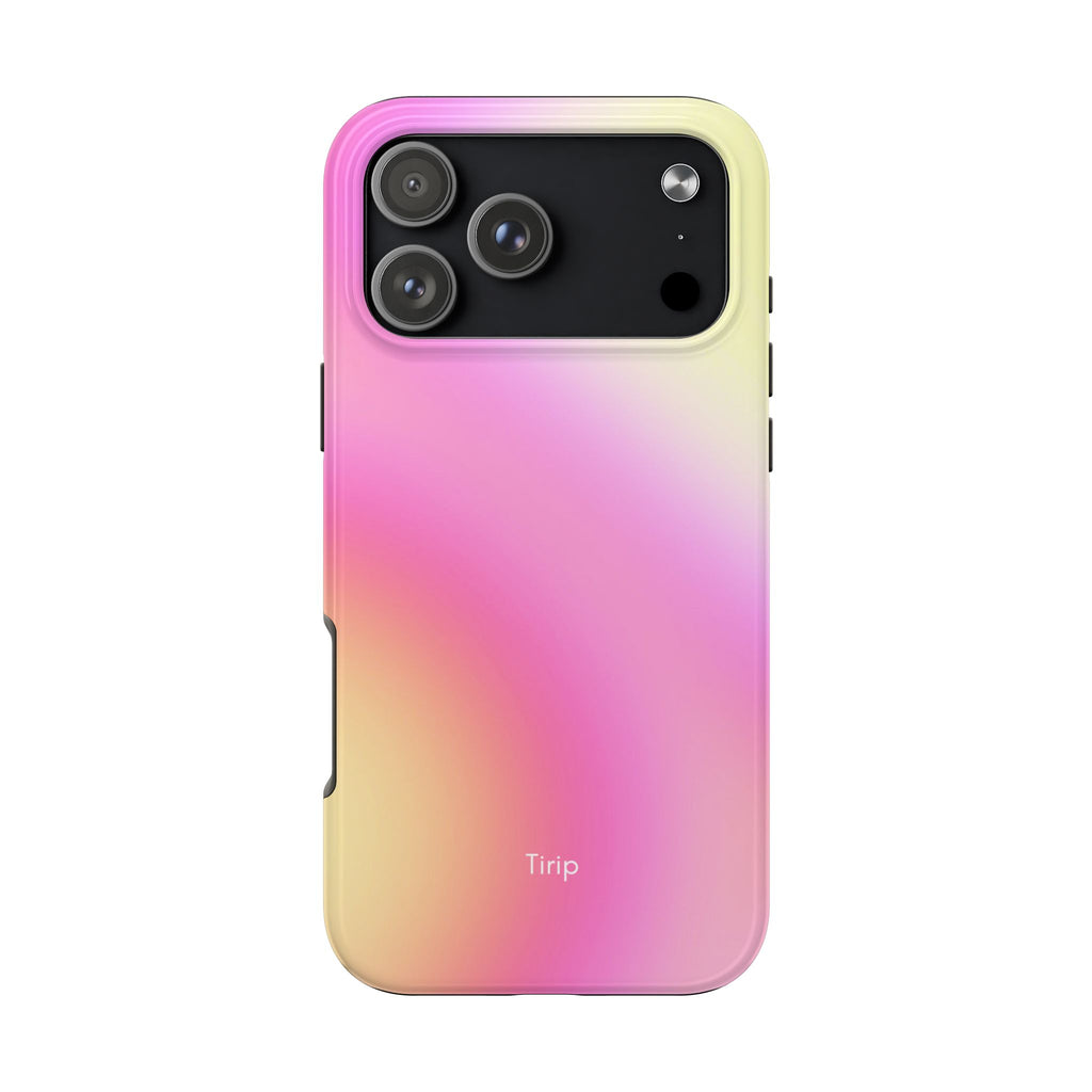 Pink & Yellow Gradient Tough Phone Case