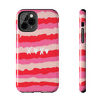 XOXO Stripe Tough Phone Case