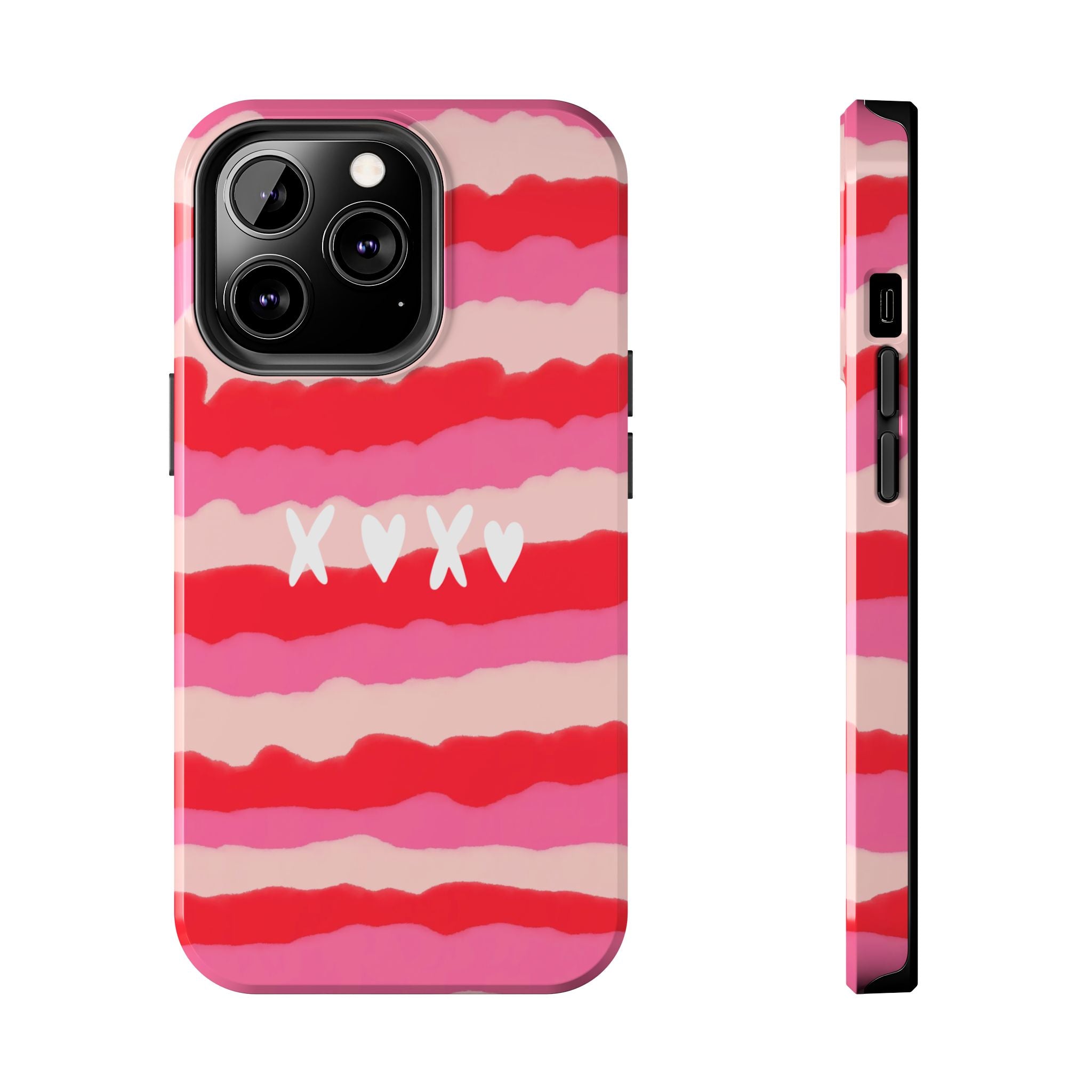 XOXO Stripe Tough Phone Case