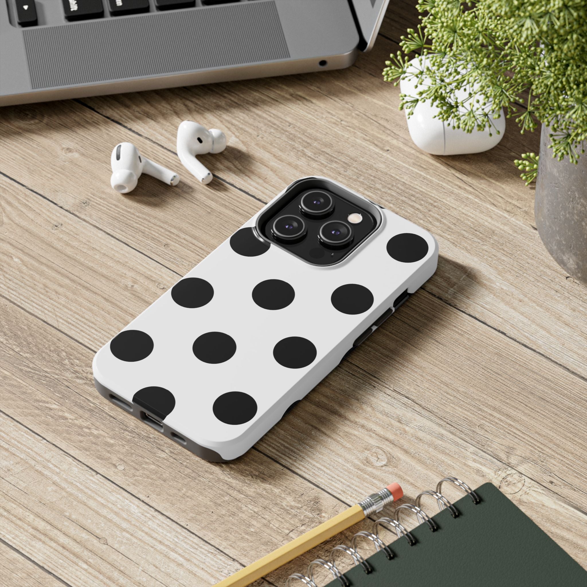 Polka Dot Tough Phone Case