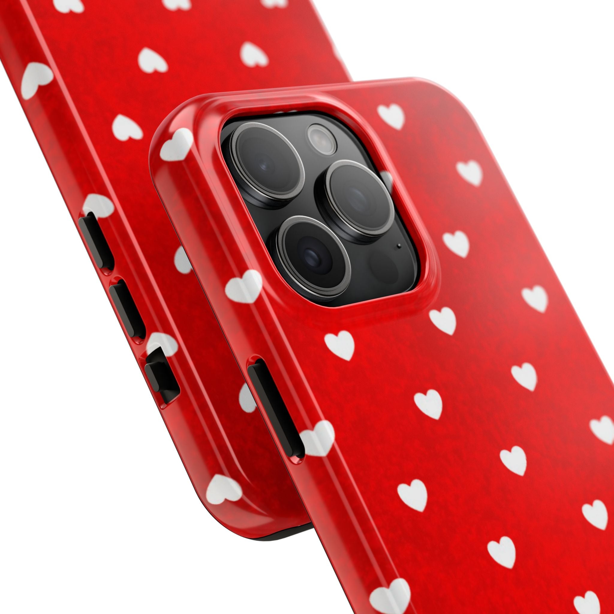 I’m Yours Red Heart Pattern Tough Phone Case
