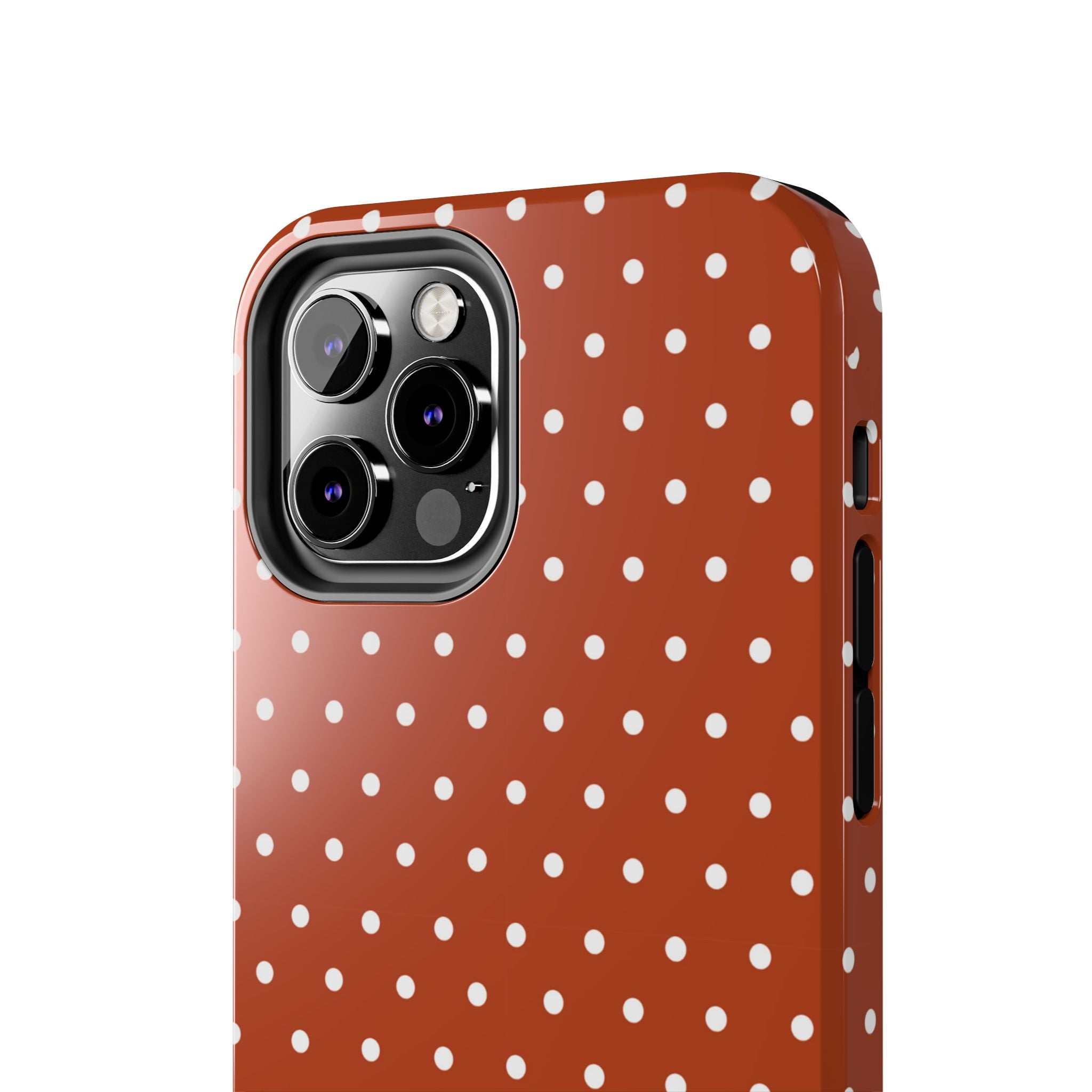 Brown Polka Dot Tough Phone Case