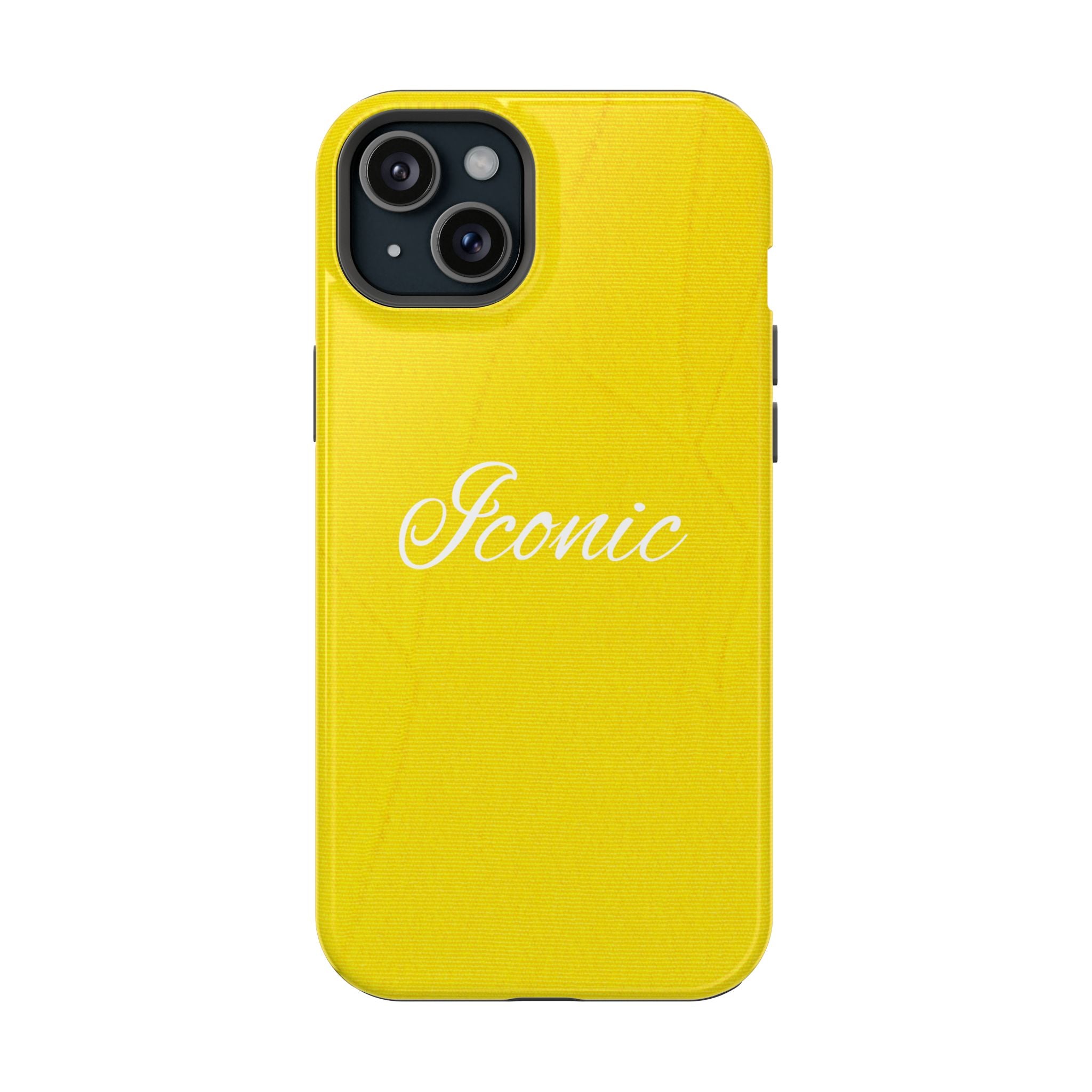 Glossy Iconic Yellow Magnetic Phone Case