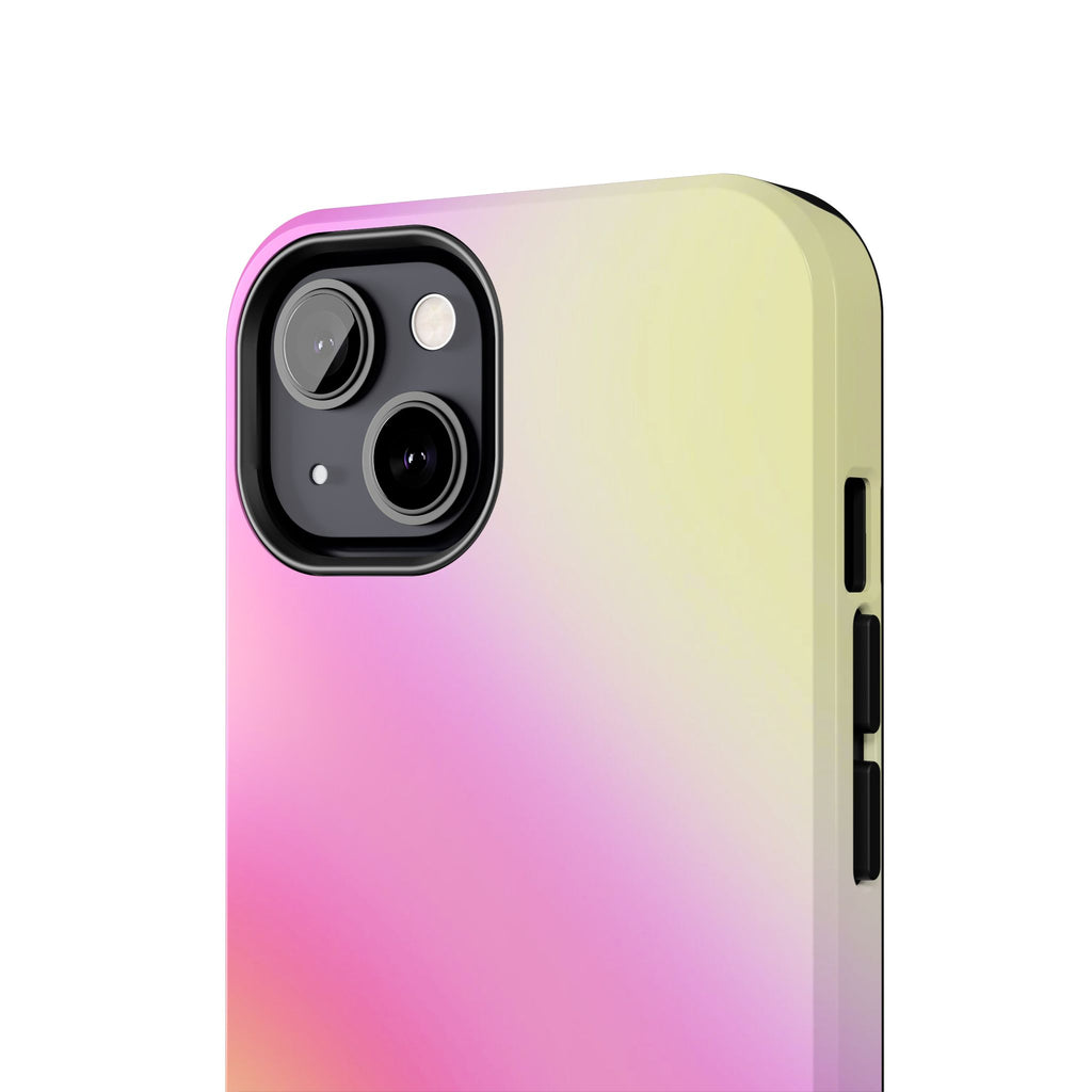 Pink & Yellow Gradient Tough Phone Case